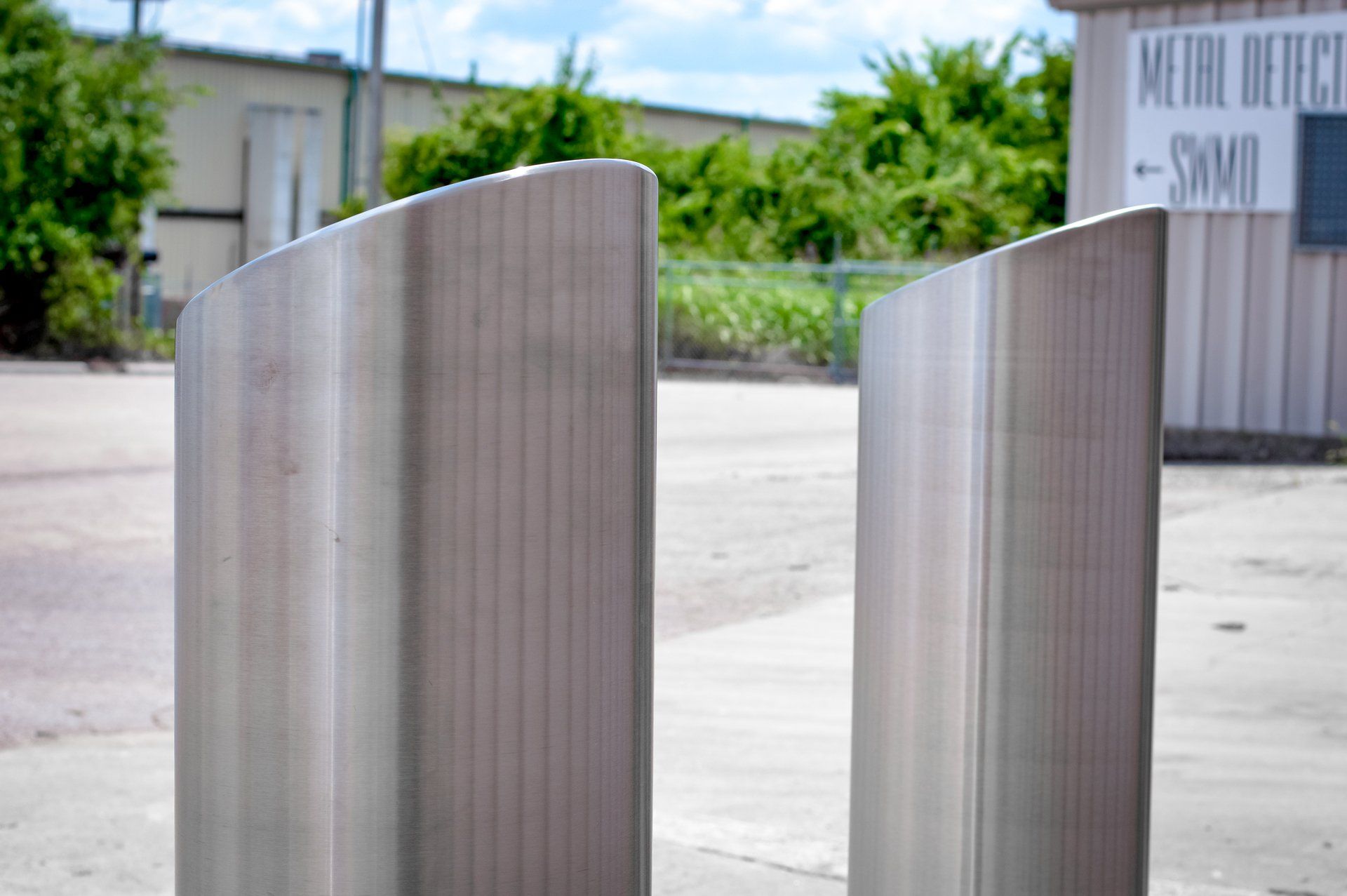 Bollard Sleeves Stainless Steel Bollard Covers