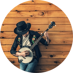Man Playing Guitar - Tennant Creek Memorial Club