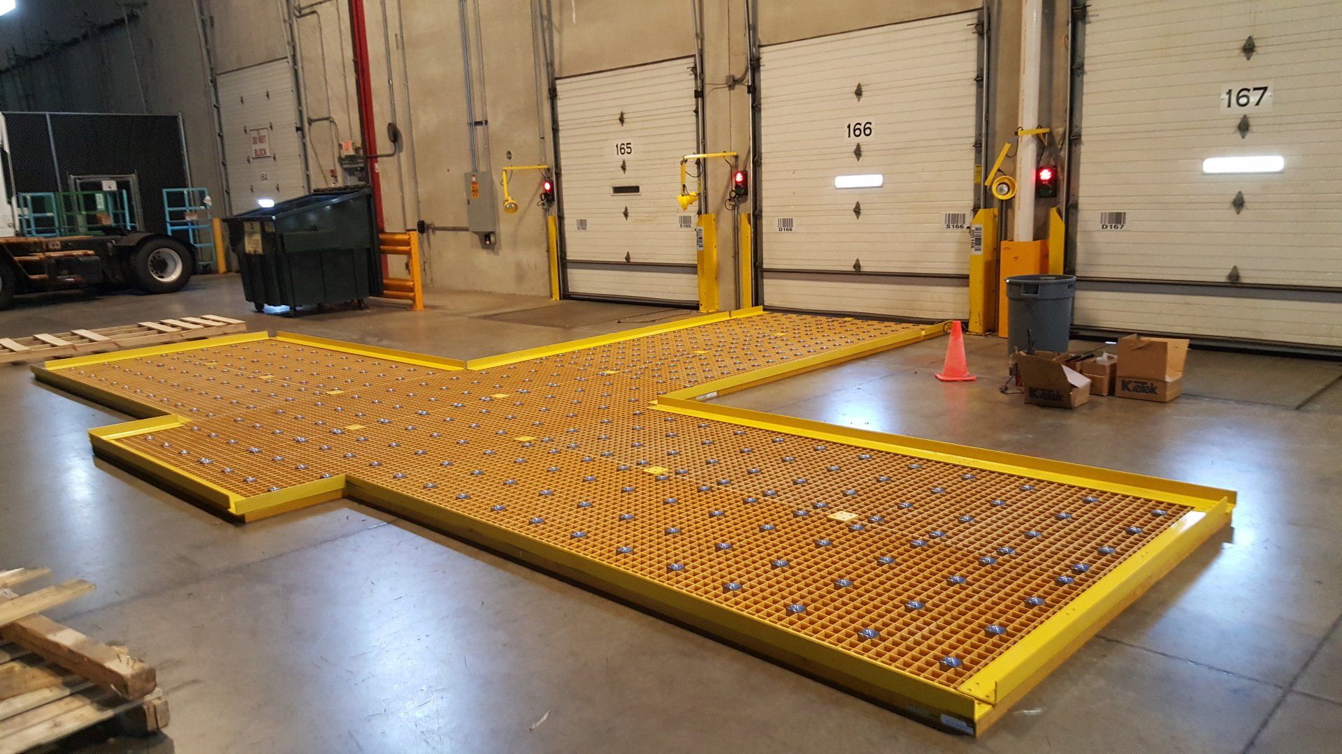 KieTek Fiberglass Grating Cutting Edge Material Handling Systems