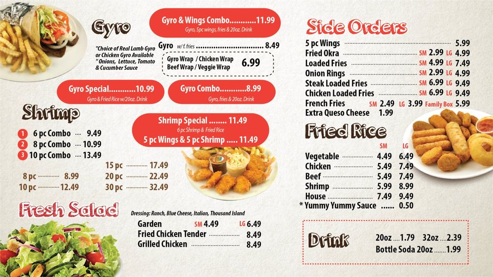 Menu Greenville Bypass Greenville Alabama