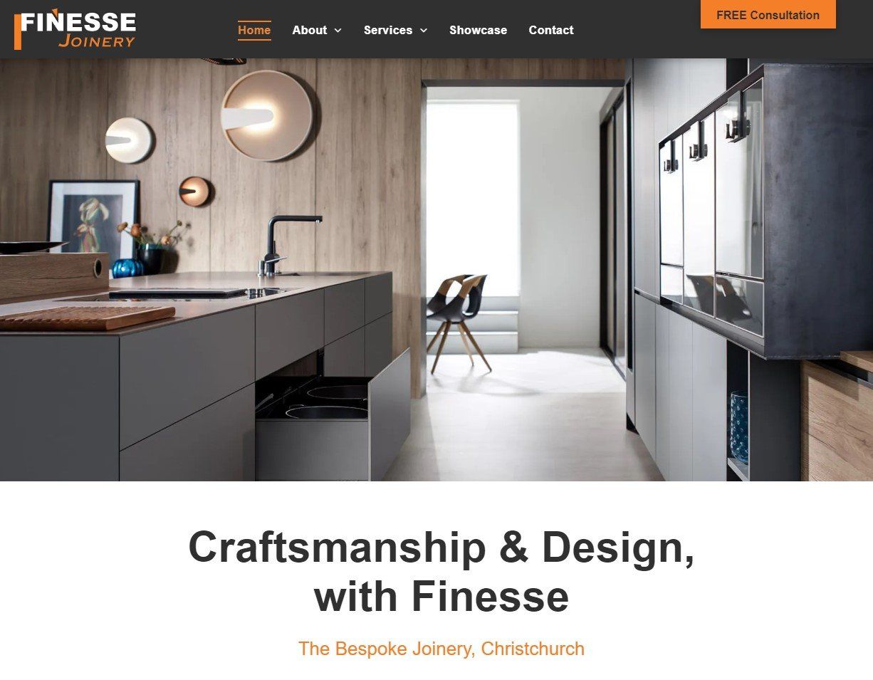 Expert Kitchen Joiners in Christchurch | Finesse Joinery