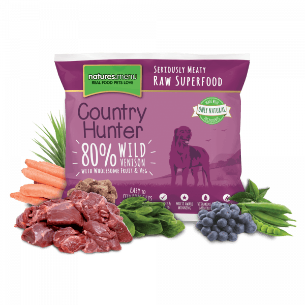 natures menu country hunter raw nuggets