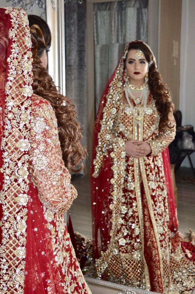 new style dulhan dress