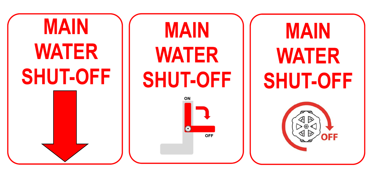 free-emergency-water-shut-off-valve-signs