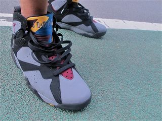 bordeaux 7 on feet