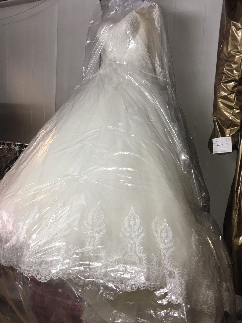 bridal gown dry cleaning