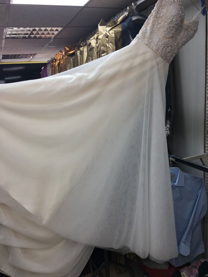 Wedding dress dry cleaning in Romford, Essex