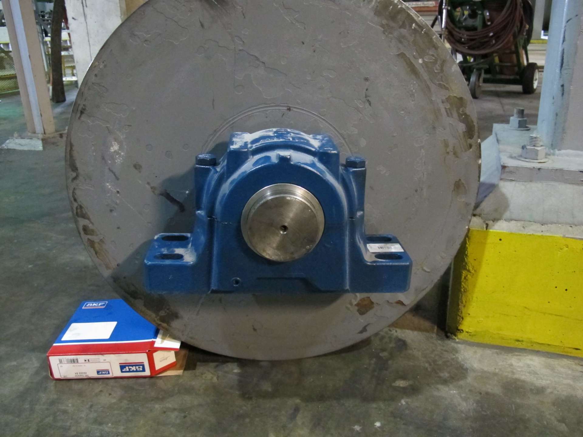 Commercial Rotary Dryer Drum Parts, Trunnion Replacement IA, Trunnions