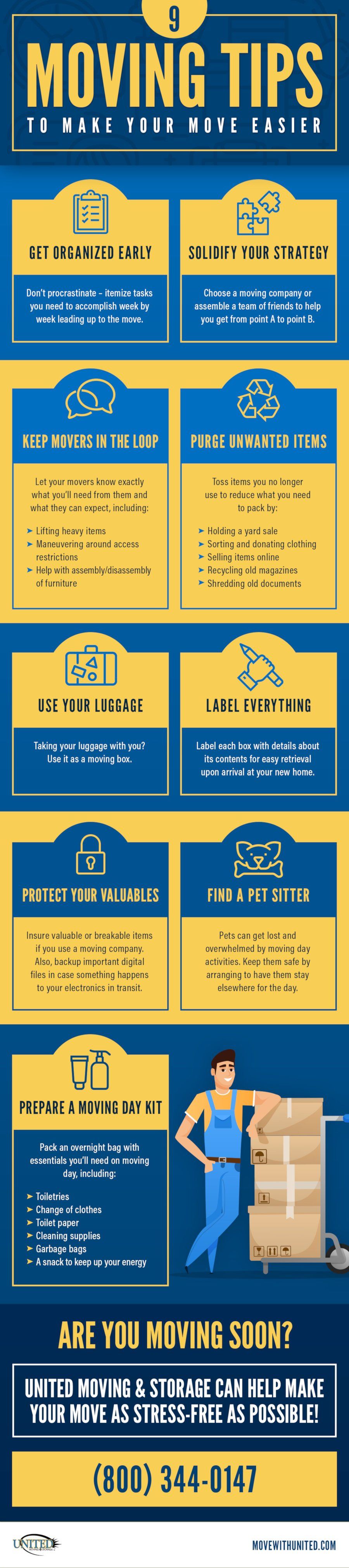 9 Moving Tips to Make Your Move Easier