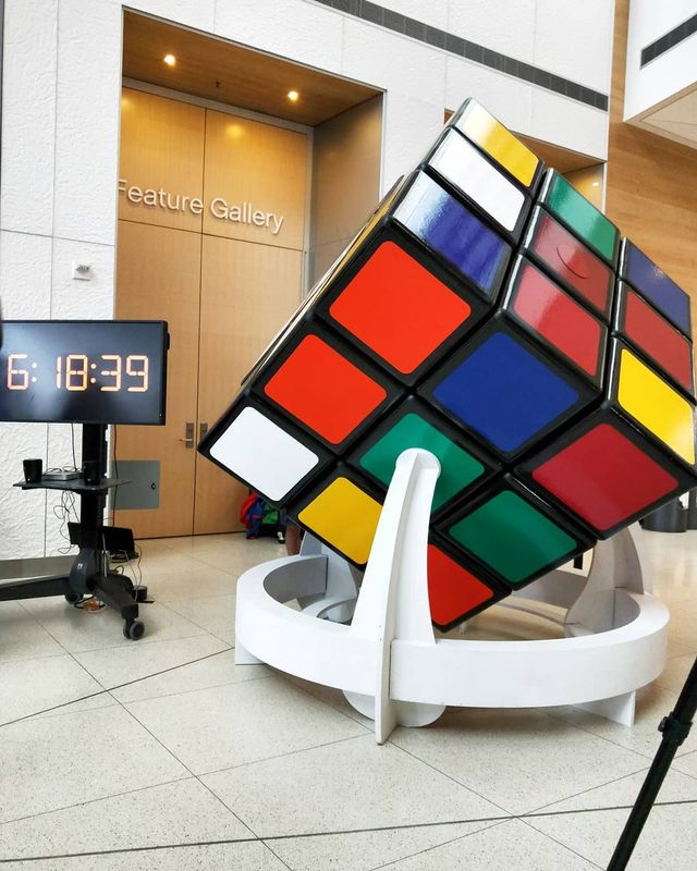 science museum rubik's cube