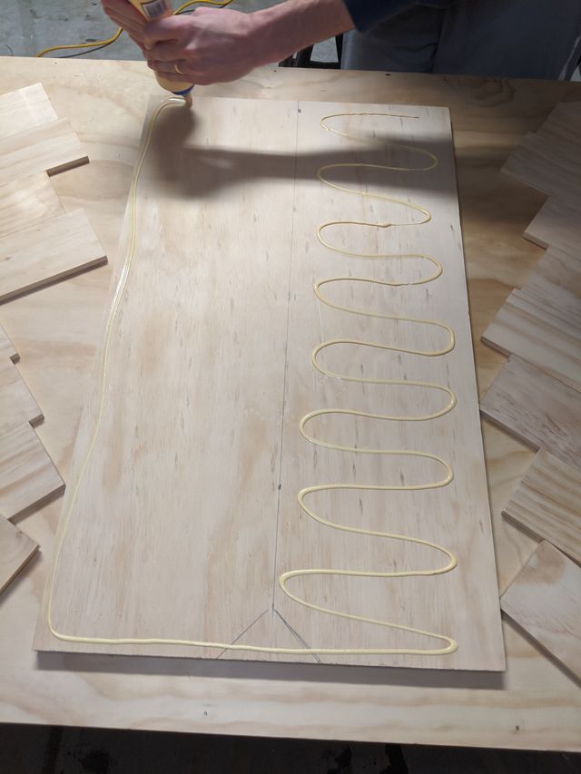 Diy Wood Countertops With Herringbone Pattern
