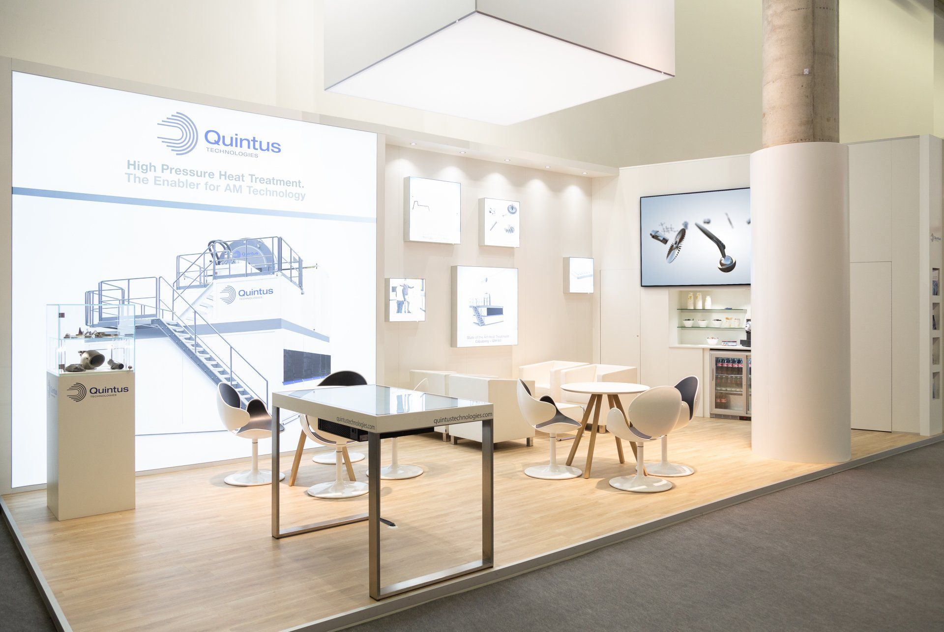 Quintus Technologies Messestand formnext 2019 - Studio Krause