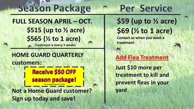 mosquito yard treatment