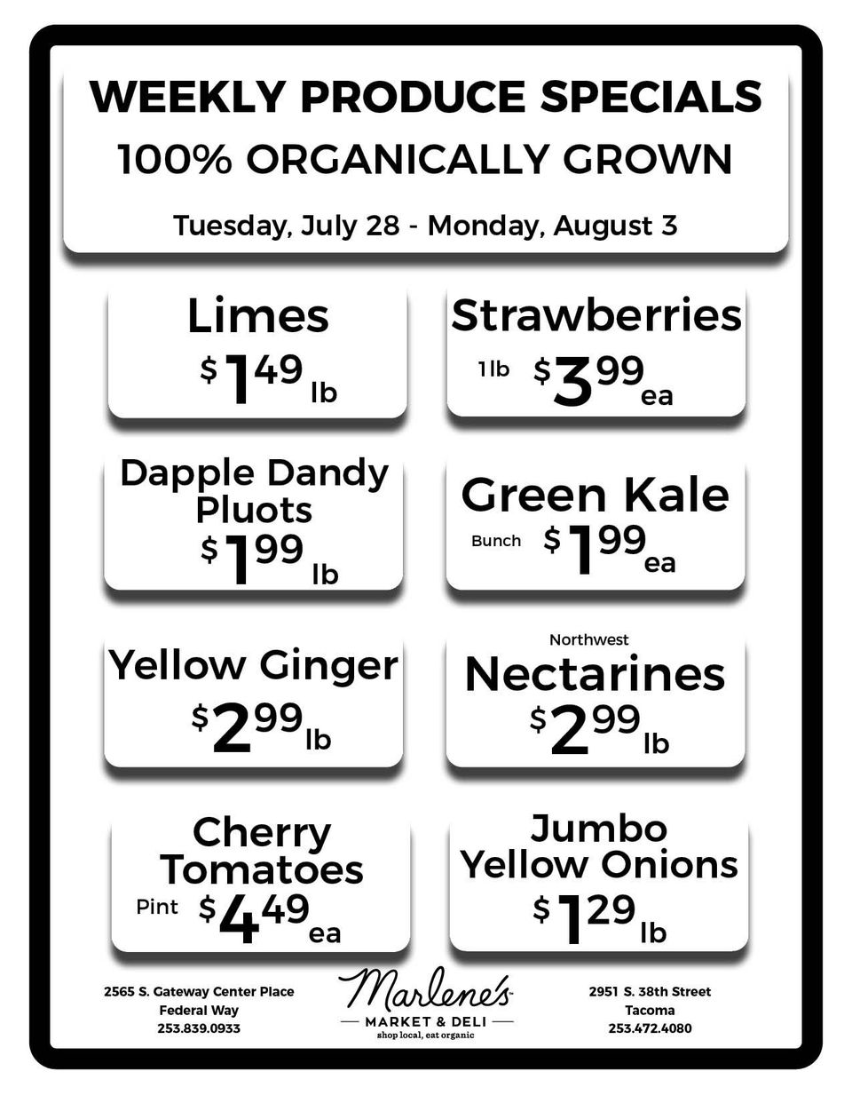 Produce Specials