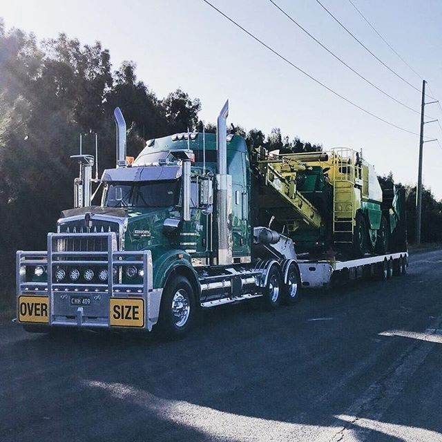 big green heavy hauler