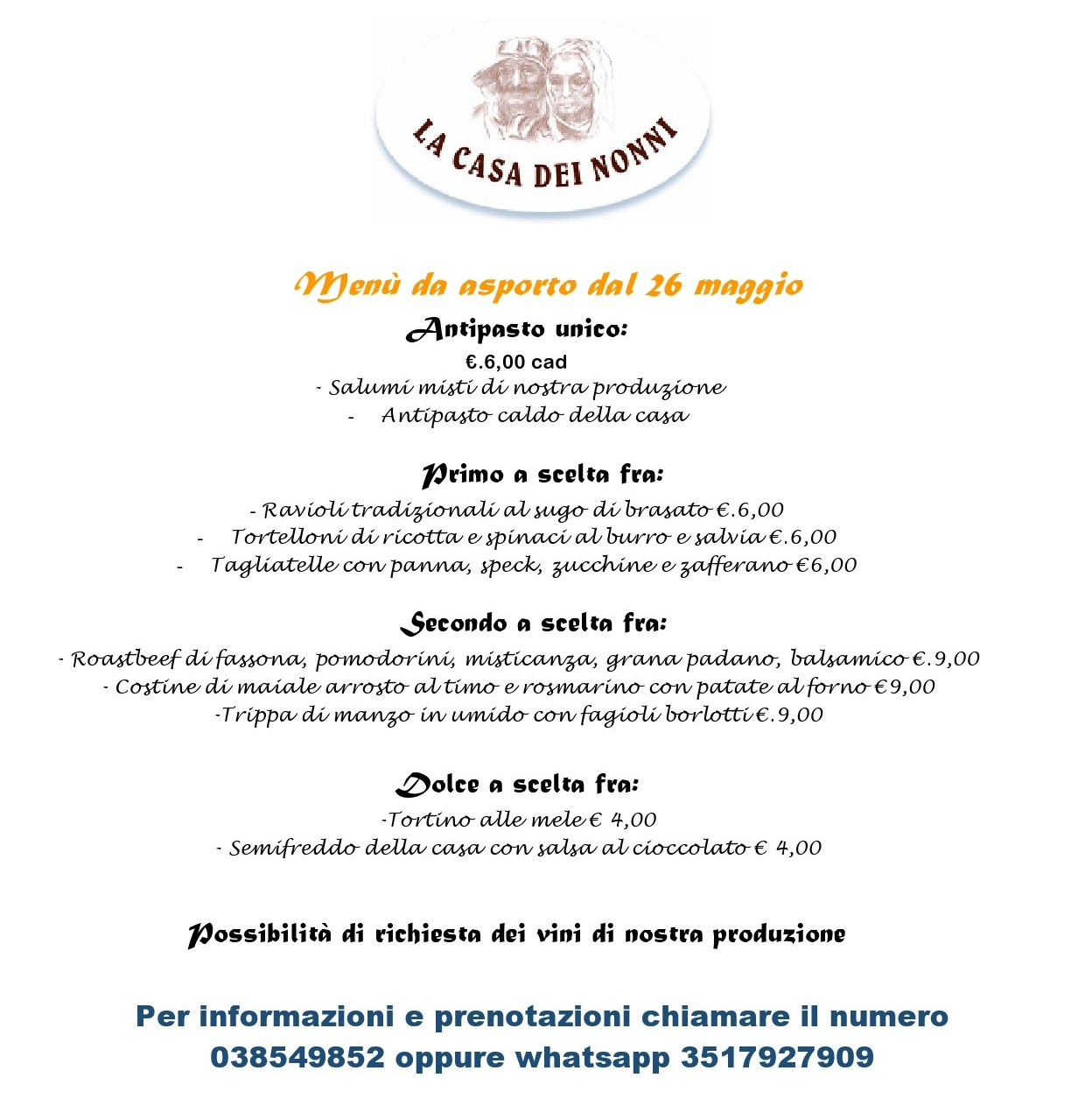 Agriturismo e ristorante Zenevredo (PV) La Casa dei Nonni