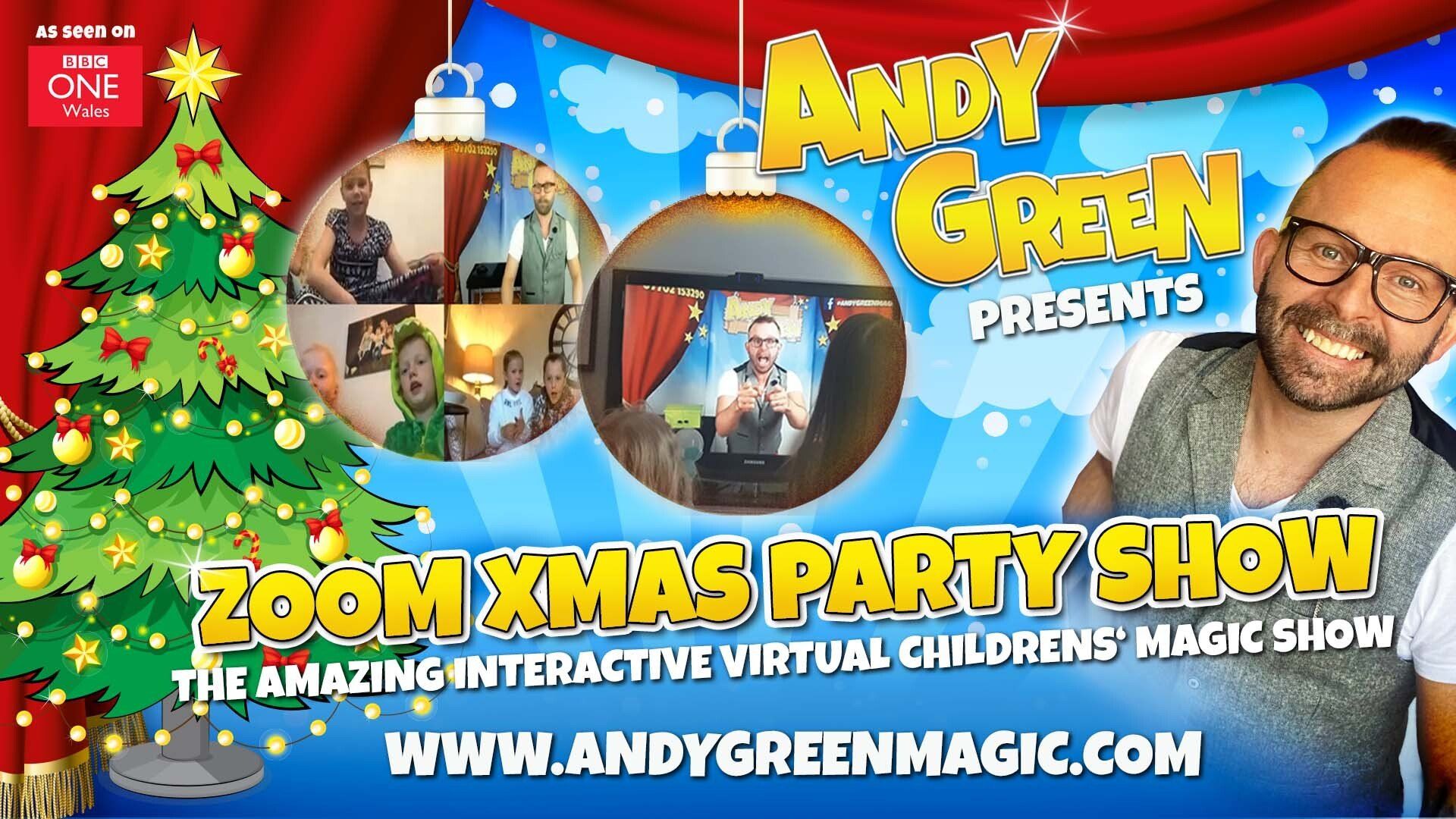 Christmas Online Children S Magic Shows Virtual Zoom Party Entertainment