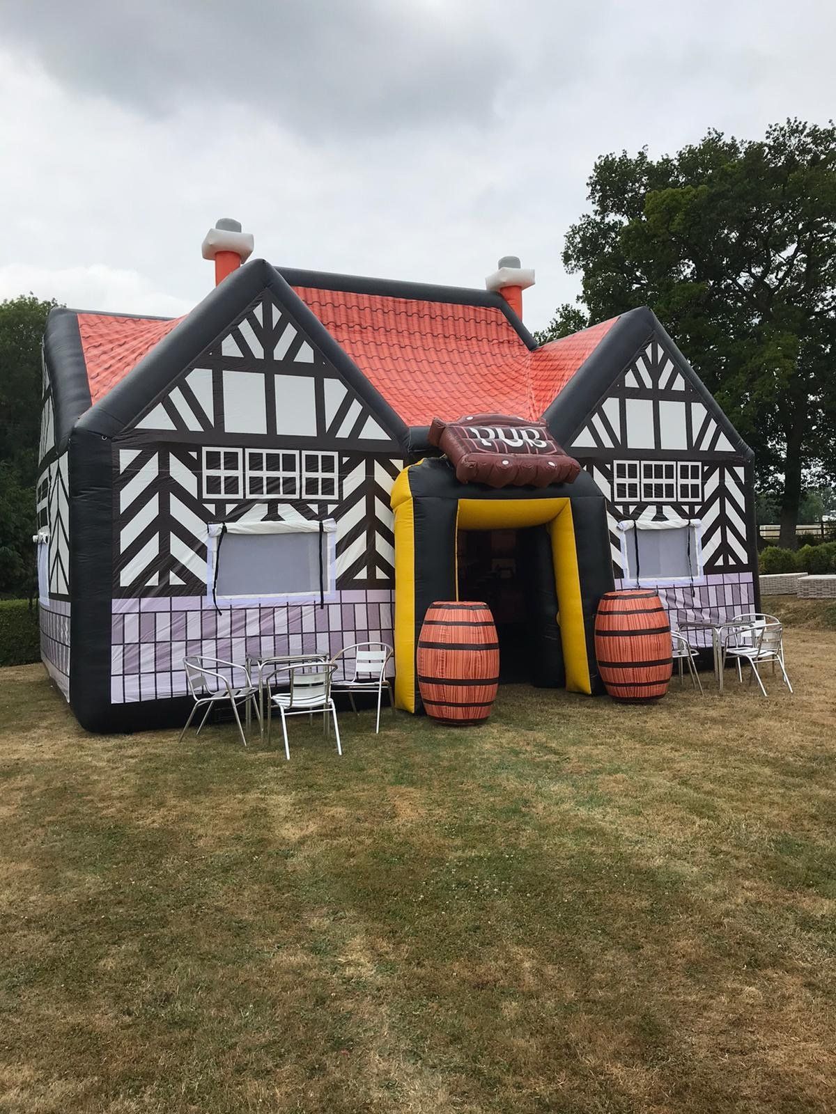 inflatable pub for hire