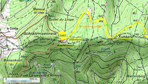 Alsace Vosges Hohrodberg Grand Hohnack Giragoutte Les Trois Epis