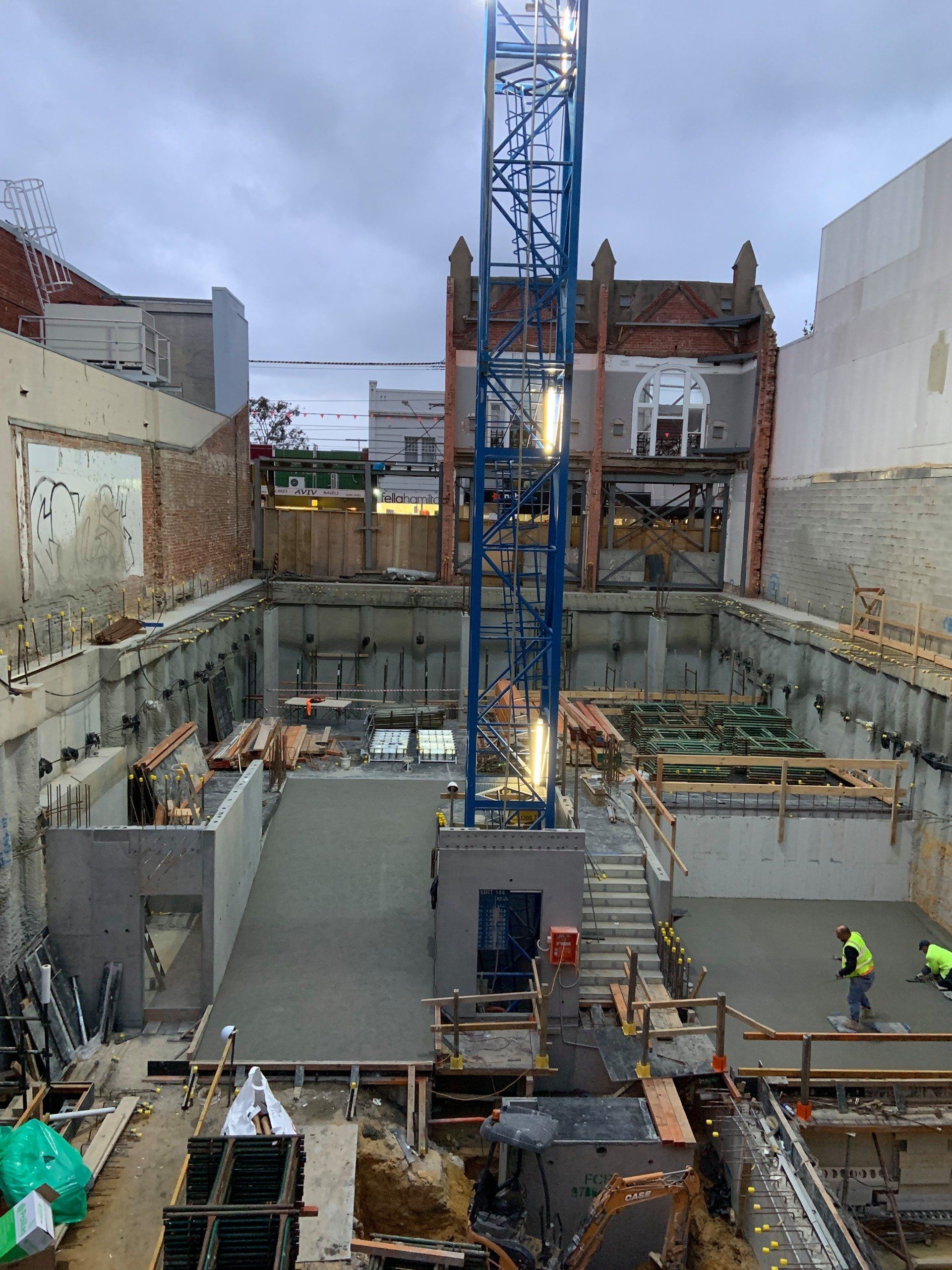 worker working on construction