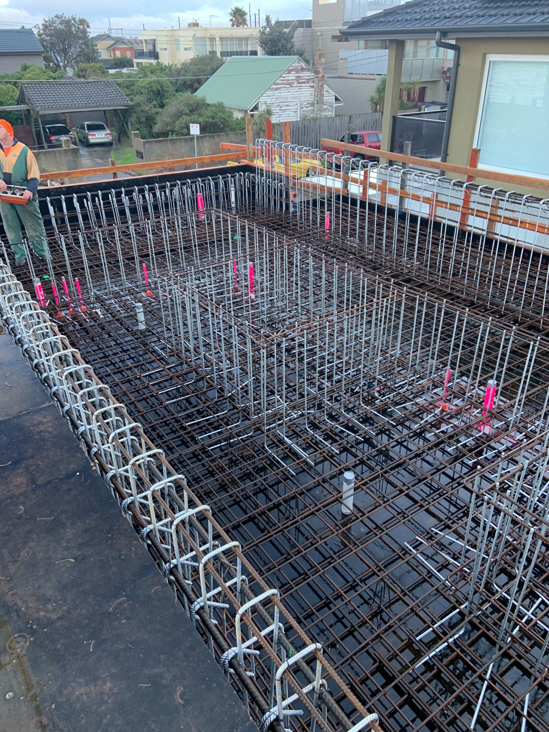steel bar reinforcement concrete