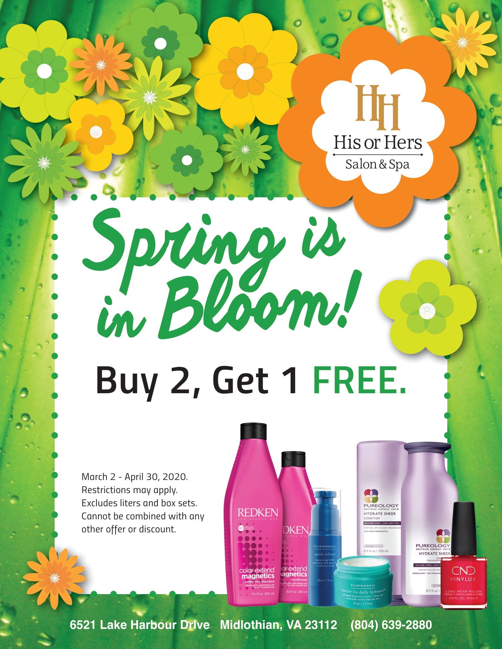 Hair Salon Specials Midlothian, VA His or Hers Salon & Spa