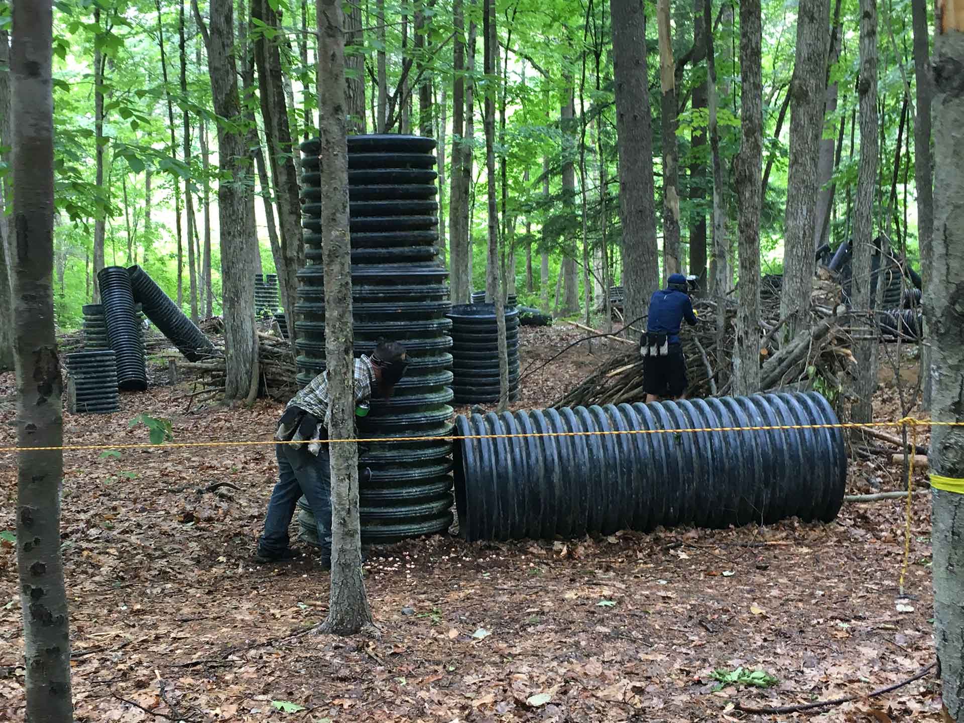 Hyperball Playing Field AG Paintball