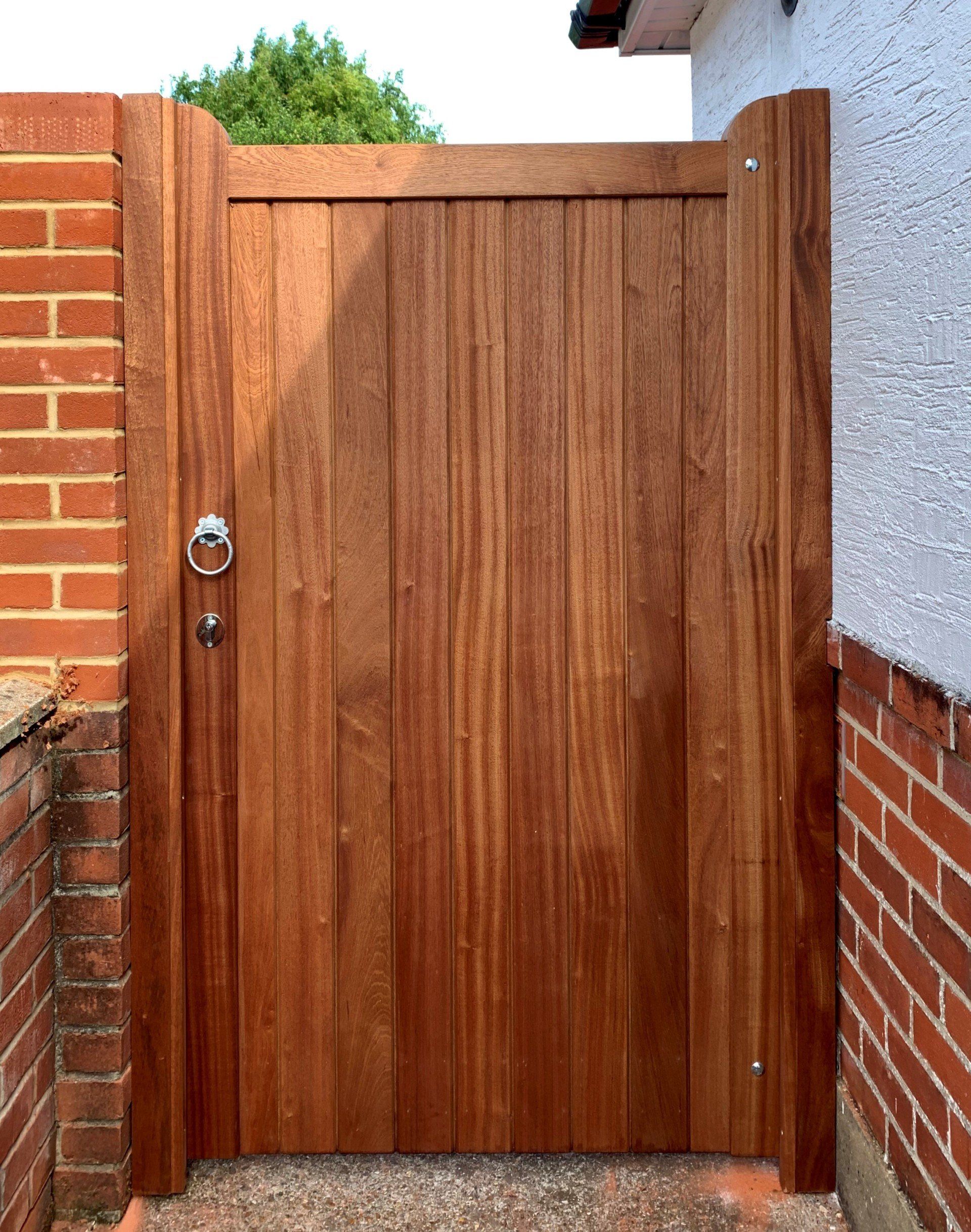 Hardwood gates Poole Dorset