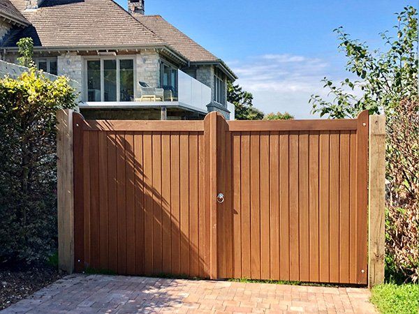 Hardwood gates | Poole | Dorset