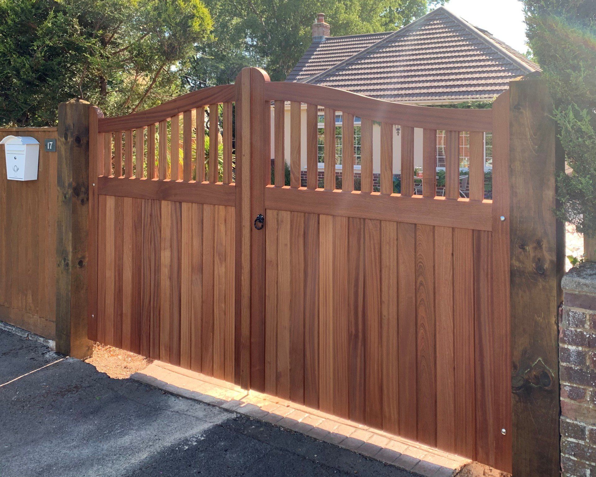 Hardwood gates Poole Dorset