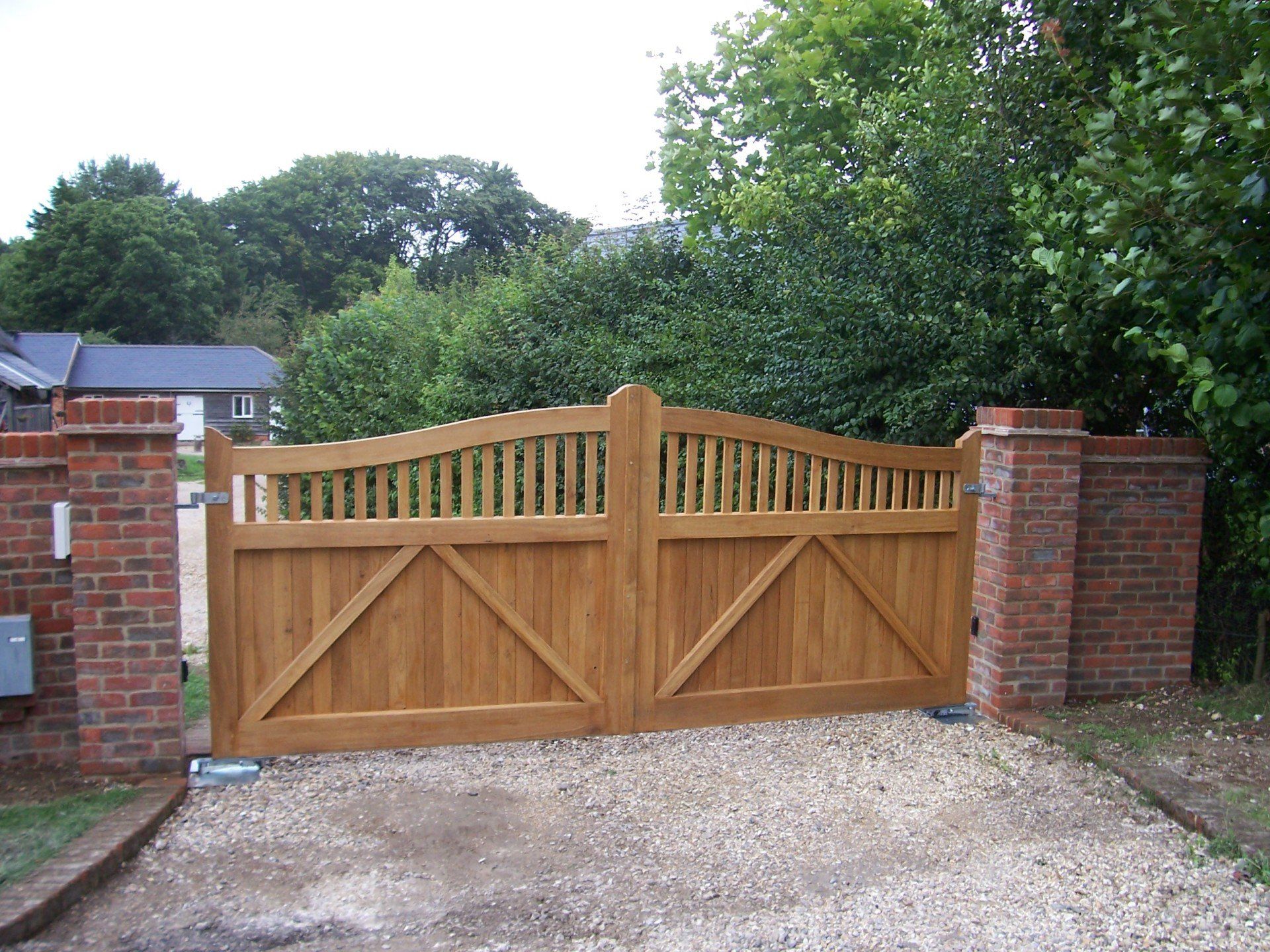 Hardwood gates Poole Dorset