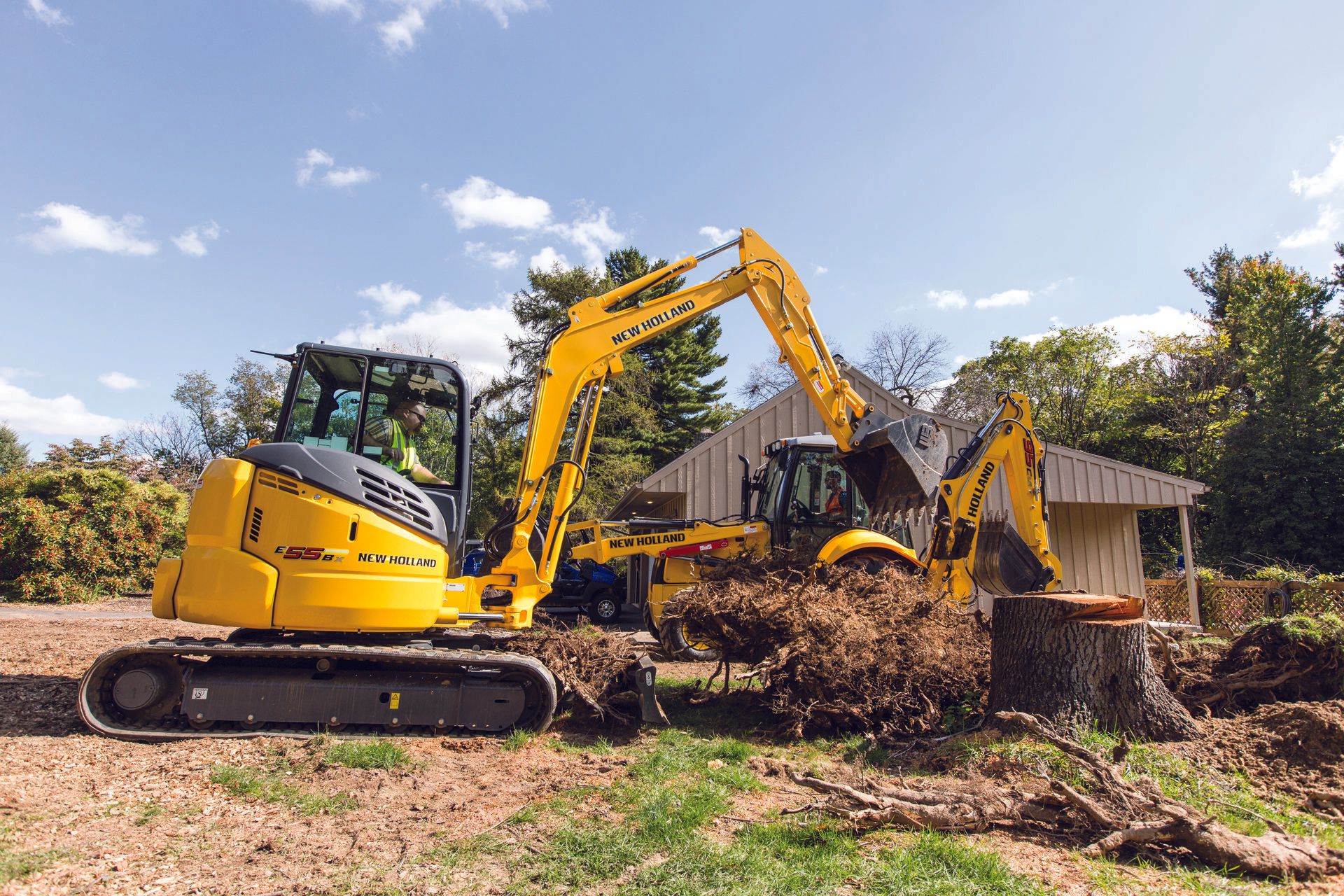 Rose Farm Supply New Holland Compact Excavators