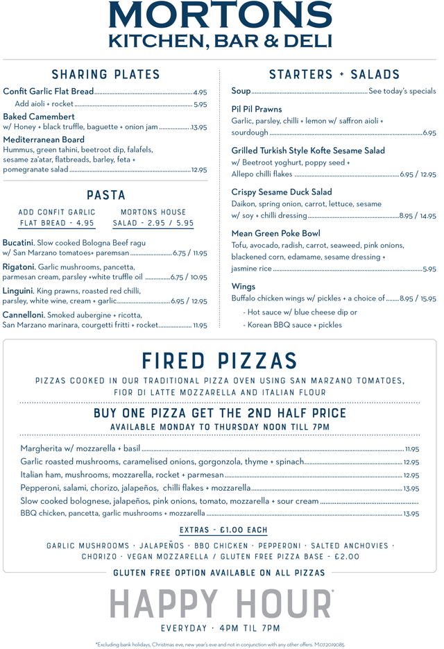 morton's wine list