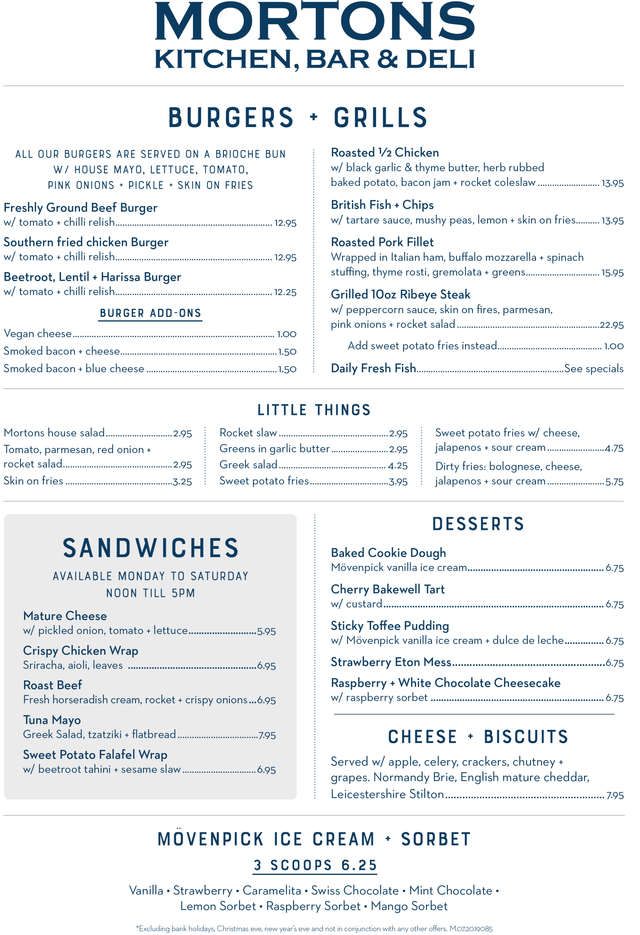 morton's wine list
