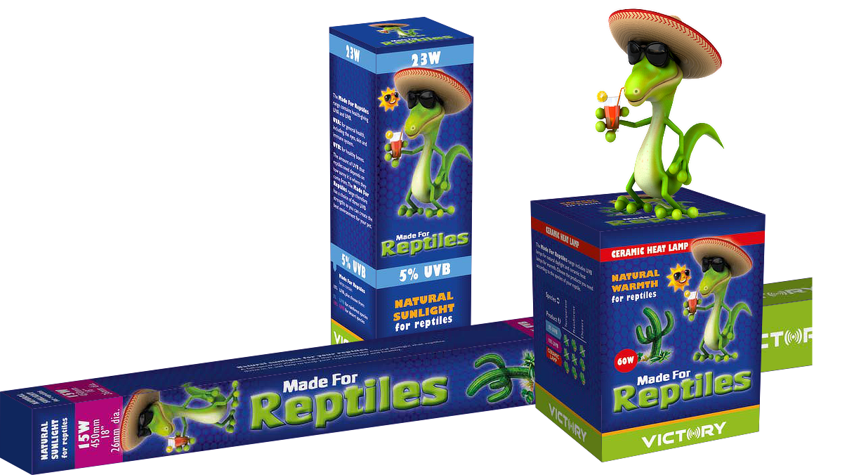 Made For Reptiles Packaging