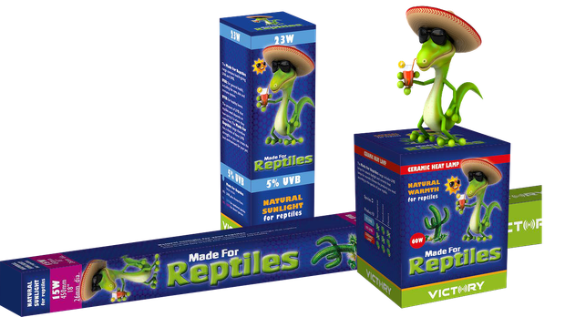 Made For Reptiles Product Packaging