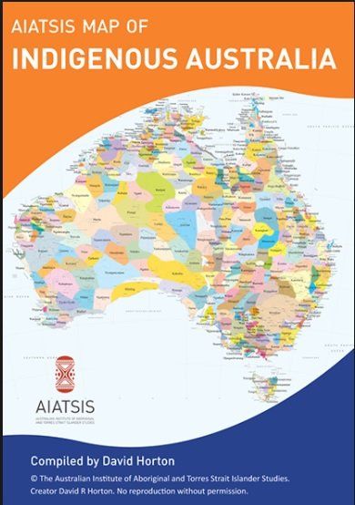 Cover of AIATSIS Map of Indigenous Australia