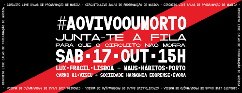 A Eufísia apoia as salas do circuito das salas de programação de música ao vivo