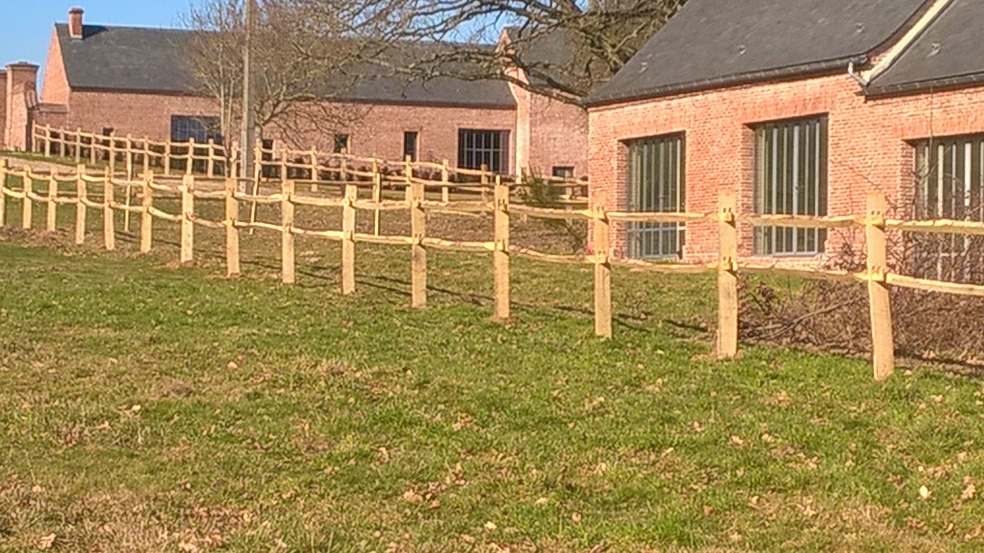 Clôture bois du Châtaignier Woods Ambiance