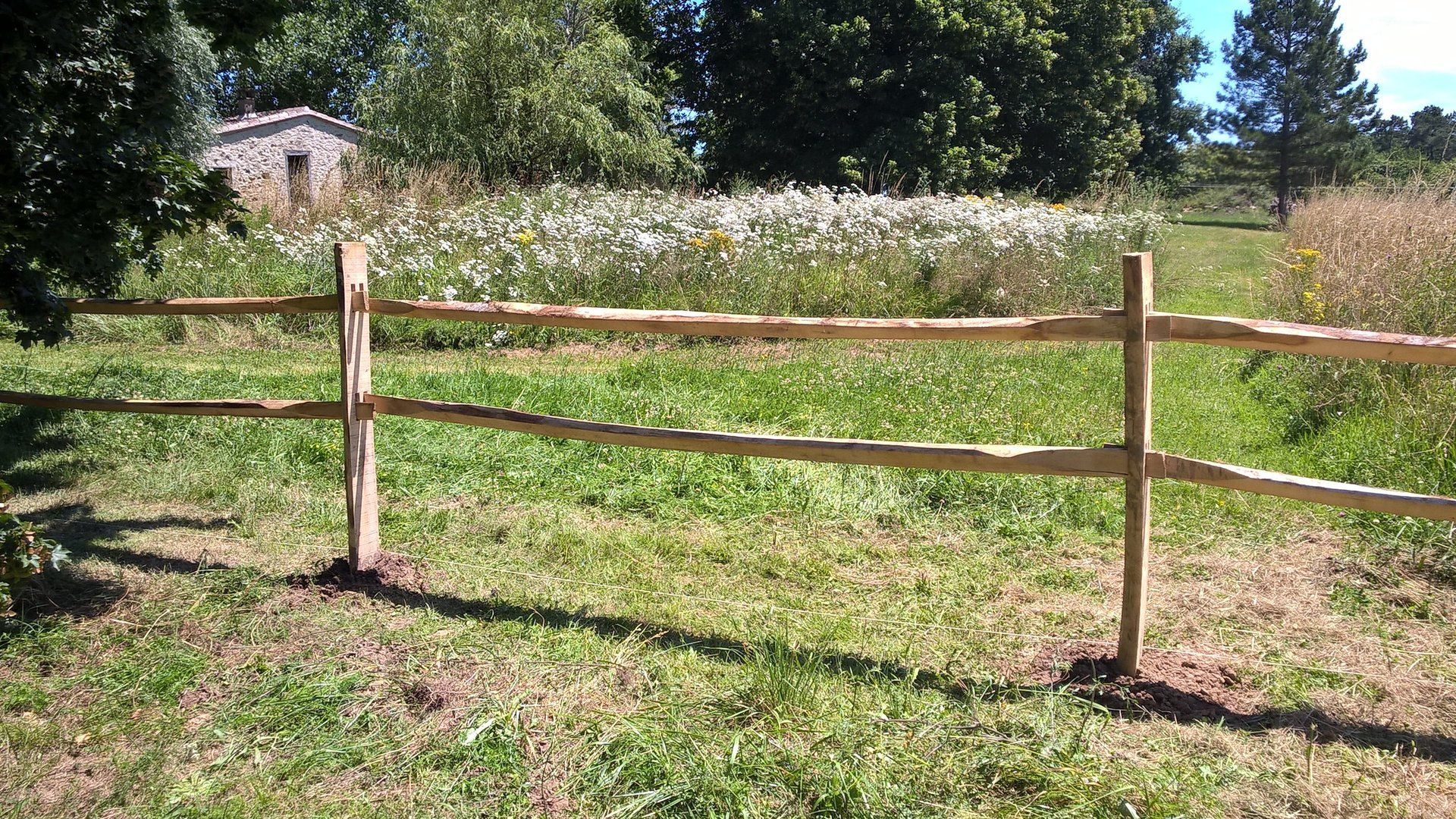 Clôture bois du Châtaignier Woods Ambiance