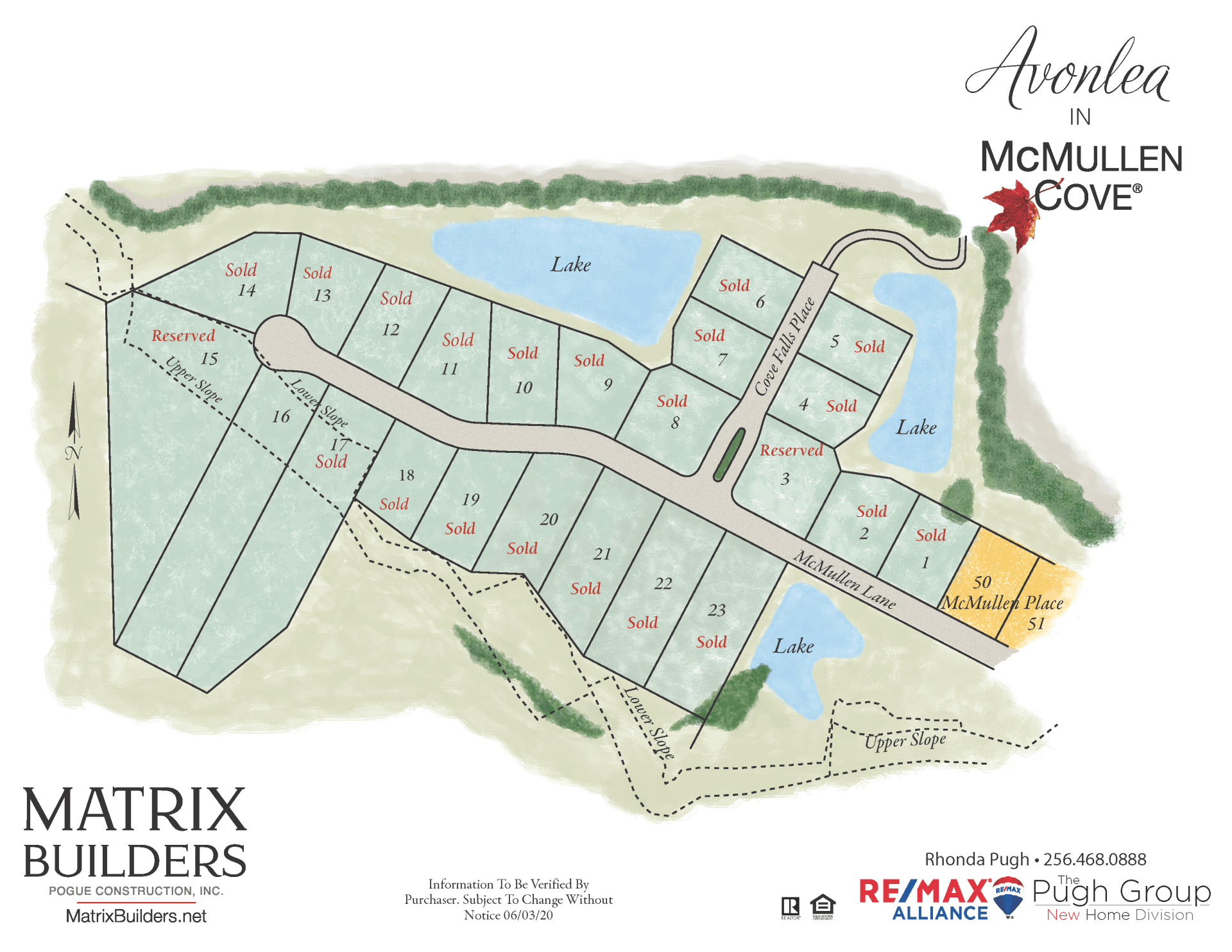 Matrix Builders McMullen Cove New Homes in McMullen Cove