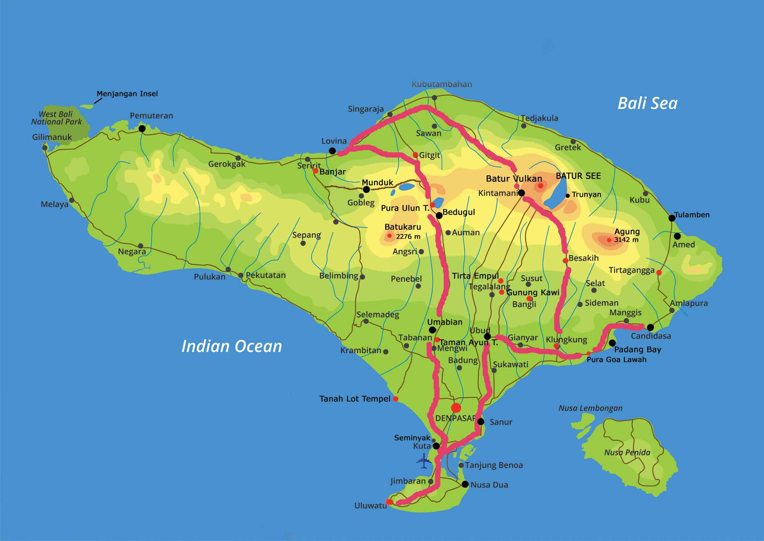  Indonesien  Bali  Kompakt MAYA TRAVELS ASIENTOURS