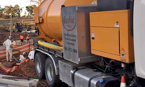 Vacuum and pit clearing trucks