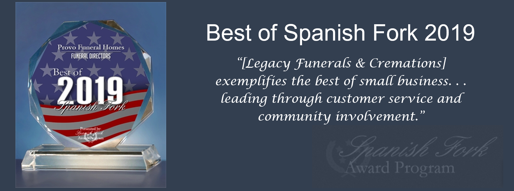 Legacy Funerals & Cremations | Spanish Fork, Springville & Payson, UT