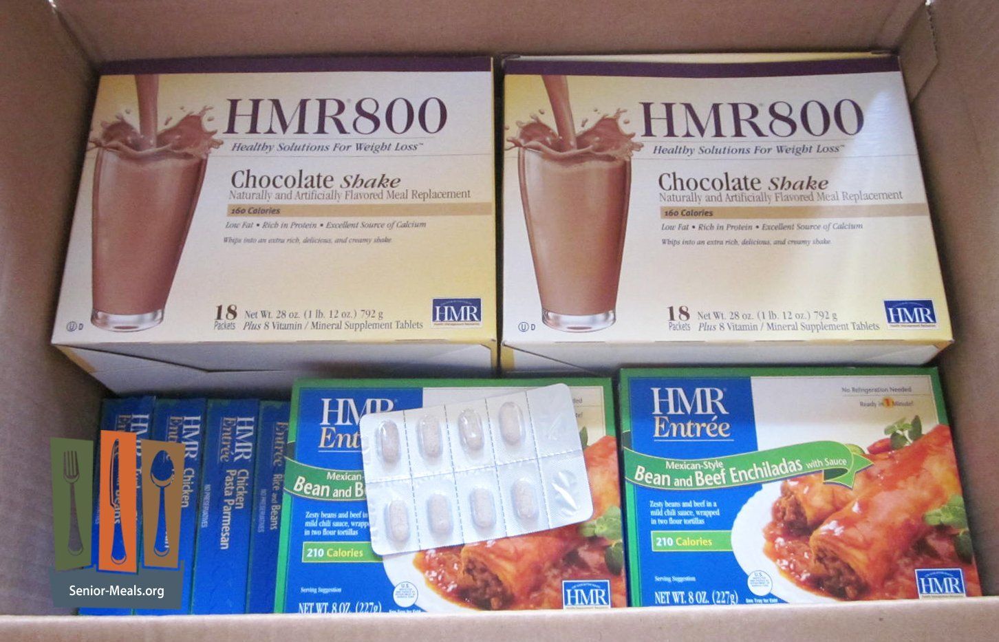 HMR Entree Review Senior Meals Meal Delivery Service