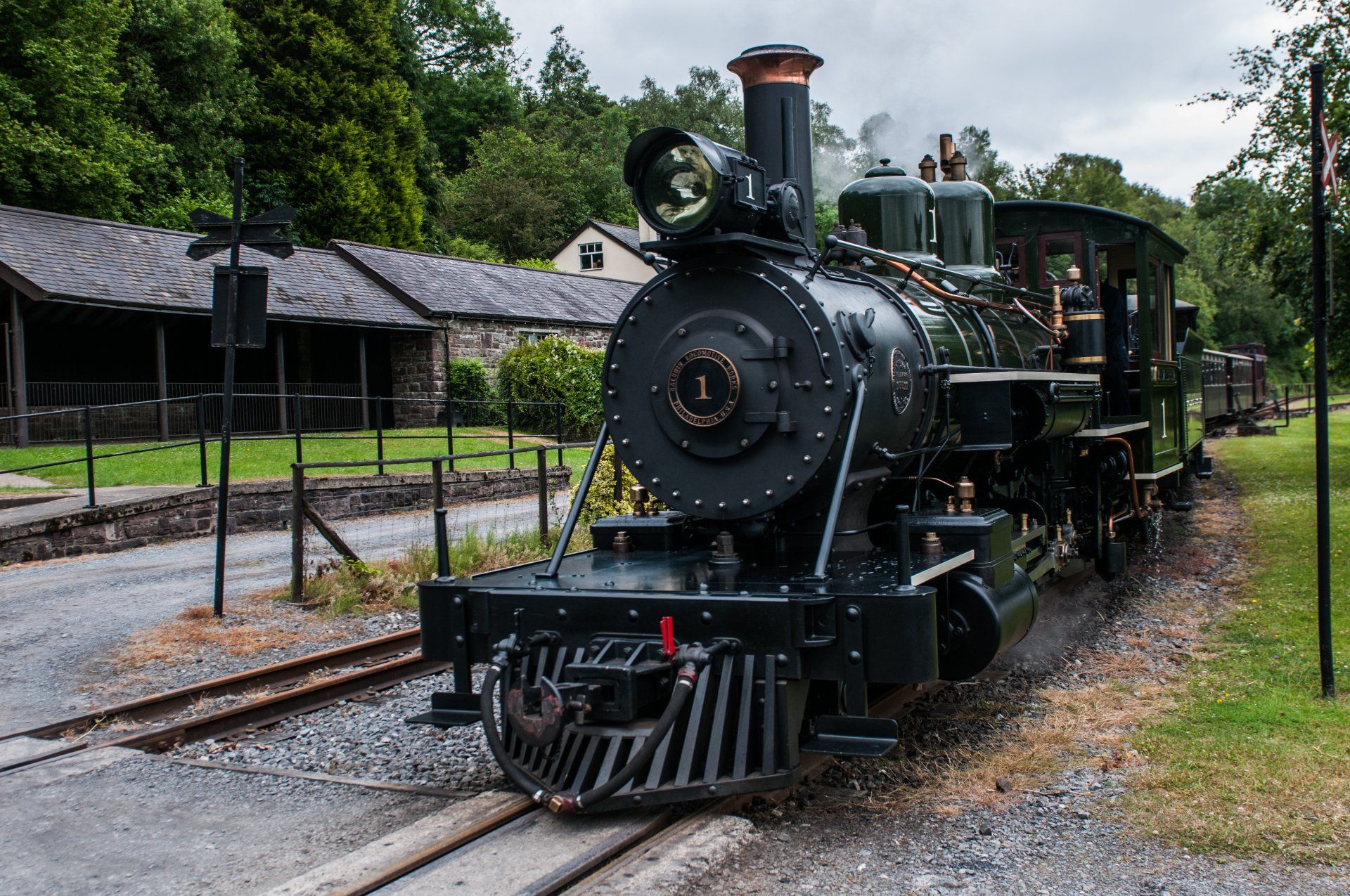 Brecon Mountain Railway Steam Trains In South Wales