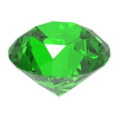 green emerald gem