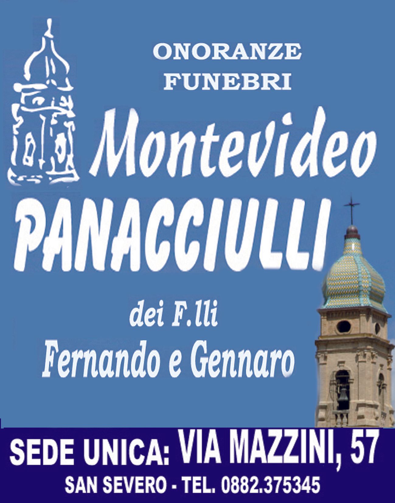 Servizi Funebri San Severo Onoranze Funebri Montevideo Panacciulli