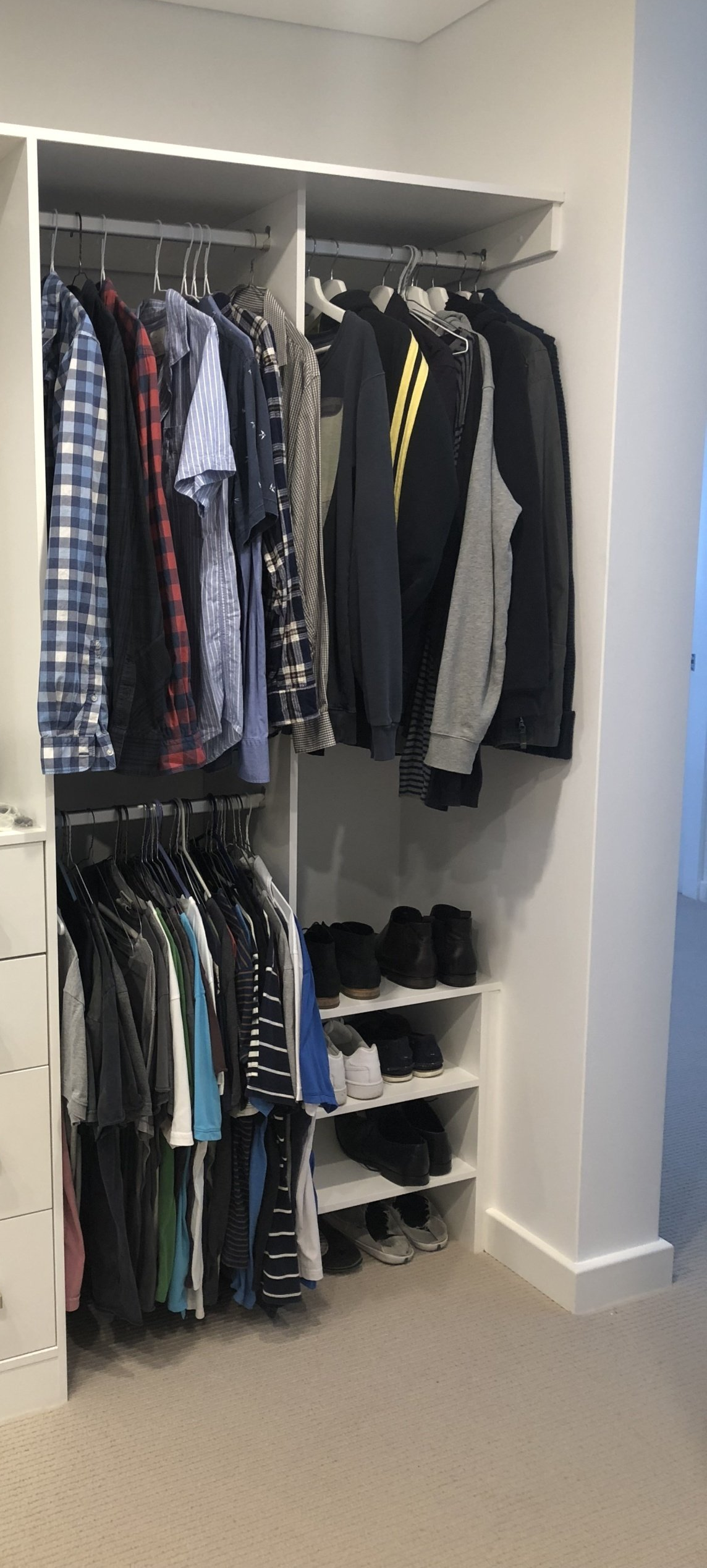 Wardrobe Shoe Shelves