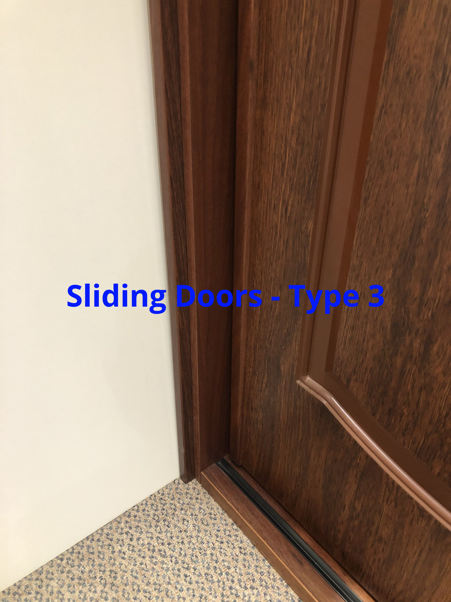 wooden sliding doors